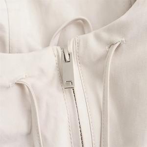 Chaqueta corta holgada informal con cremallera para mujer, estilo veraniego, a la moda, para principios de otoño, 2024 - Product Image 6