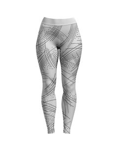 Leggings de yoga sans couture Gym Fitness avec logo personnalisé pour femmes Pantalon d'entraînement à sublimation avec logo à la taille - Product Image 1