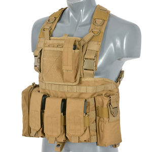 Gilet tactique avec logo personnalisé de qualité supérieure en nylon respirant fabriqué en usine pour adultes Design d'impression solide Vente à chaud - Product Image 2