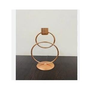 Gold Finished <b>Hammered</b> Metal Candle <b>Holder</b> Set of Two Wholesale Handmade Stylish Indian Brass Plated Metal Candle <b>Holder</b> - Product Image 4