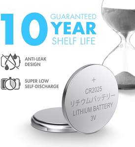 Сертифицированный CE 3 В твердотельный CR2032 литиевая Кнопочная батарея 240 мАч часы пульт дистанционного управления упаковка 5 шт./блистер - Product Image 3