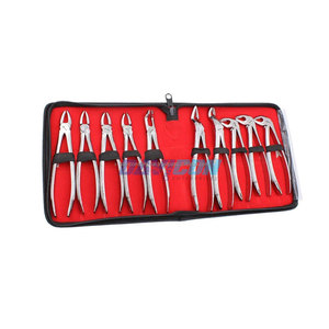 Pinces chirurgicales pour EXTRACTION de dents, ensemble de pinces chirurgicales, pour EXTRACTION des dents, supérieures, antérieures, pièces - Product Image 2