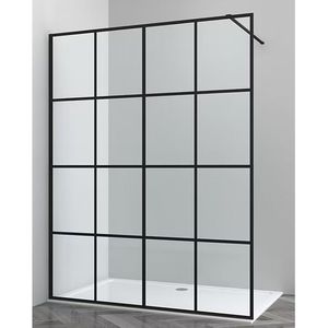 Iris W900BK 8 mm Box doccia regolabile da 160 cm con confezione regolabile - Product Image 1