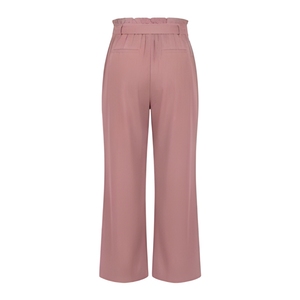 Pantalones de Trabajo Casuales de Negocios para Mujer, de Lona Transpirable de Secado Rápido con Cierre de Cordón, 100% Algodón, Cintura Media - Product Image 4