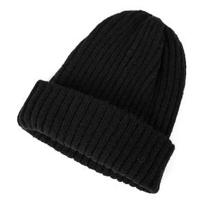 OME-Gorro de punto acrílico con puños, gorro de invierno liso teñido en blanco, de Jacquard, unisex, de alta calidad, con logotipo personalizado - Product Image 3