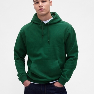 Sweat à capuche urbain pour homme, coupe moderne, pull en polaire épais, chaud, décontracté, streetwear, confort quotidien, haut - Product Image 5
