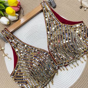 Blusa Étnica de Algodón, Moderna y Elegante, con Bordado de Espejo Real en Toda la Superficie, de Secado Rápido, para Fiestas, Marca Royal Export - Product Image 3