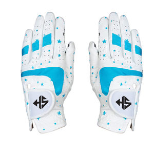 Guantes de Golf para Hombre, Cómodos, de Piel de Cabretta, Transpirables, Antideslizantes, Ligeros, de Alta Calidad, Servicio OEM, para Mano Derecha de Adulto - Product Image 1