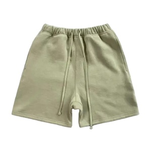 Shorts en molleton premium pour hommes, personnalisables, poids lourd 360GSM 400GSM, mélange coton polyester, shorts de sport vierges en gros - Product Image 1