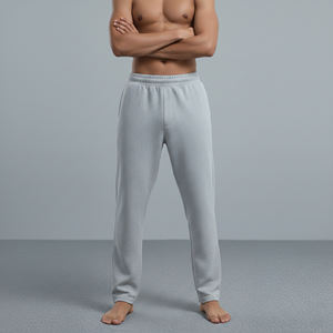 Pantalones Casuales de Lona para Hombre, Corte Recto, Cintura Media, Cierre con Cordón, 100% Algodón, Cómodos y Lavados, Personalizados OEM - Product Image 6