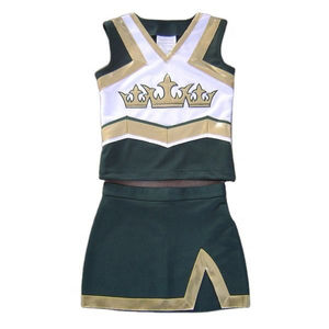 Uniformes de cheerleading pour adultes 100% polyester, imprimés par transfert thermique, couleurs personnalisées et sur mesure pour les équipes et les écoles - Product Image 1