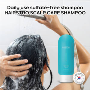 Champú Coreano Suave para el Cuero Cabelludo HAIRSTRO de 200 ml, Apoya la Equilibrio de las Raíces y una Sensación de Limpieza - Product Image 2