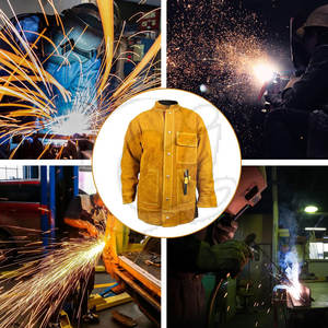 Latest Design Hot Sale Men Welding <b>Jacket</b> Comfortable Welding <b>Jacket</b> <b>Light</b> Weight Welding <b>Jacket</b> - Product Image 6