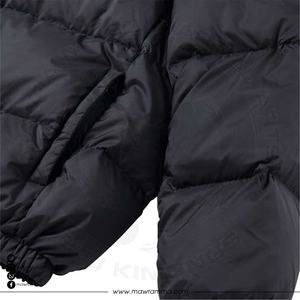 Veste matelassée décontractée à capuche pour homme, qualité supérieure, vente chaude, design patchwork/lettres, fermeture éclair sur le devant, personnalisable, respirante pour l'hiver - Product Image 6