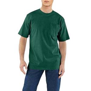 T-shirts décontractés à manches courtes col rond pour hommes 100% coton Style Hip Hop brodé pour l'été Fitness Gym Exercise High - Product Image 1