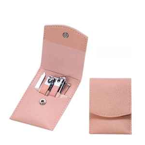 HEXA CARE, nouveauté, ensemble durable de manucure et pédicure en acier inoxydable avec kit de tondeuse, outils de beauté, étui en cuir PU - Product Image 3