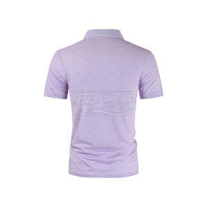 Polos pour hommes de qualité supérieure, coupe ajustée, respirants, en taille adulte - Product Image 4