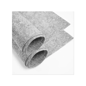 Gran oferta, tela no tejida de fieltro negra y gris, tela de fieltro de poliéster 100% perforada con aguja - Product Image 4