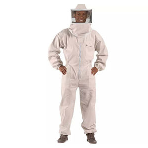 Combinaison d'apiculteur avec chapeau à voile, vêtements d'apiculture légers en polyester, protection complète, résistants à la chaleur, niveau de protection D 150°C - Product Image 2