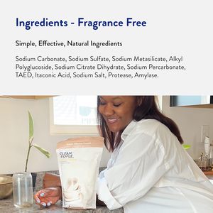 Clean People - Cápsulas Ecológicas para Lavavajillas Sin Fragancia, 120 Unidades - Product Image 3