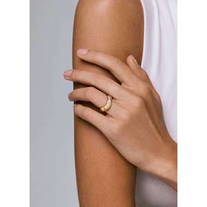 Anillo de Diamantes con Curva Demi - Product Image 2