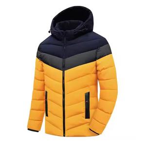 Chaqueta acolchada impermeable de invierno con cuello levantado para hombre personalizada al por mayor, chaqueta acolchada personalizada para exteriores, Top para hombre - Product Image 2
