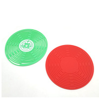 Produits créatifs réutilisables, panier à vin rouge durable, ensemble de sous-verres de table à manger, napperon en silicone