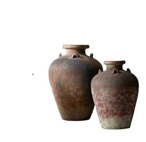 Creative High Quality Rustic Patina <b>Vase</b> Living Room <b>Decoration</b> Flower Arrangement Matt Home <b>Decor</b> <b>Vase</b> - Product Image 1