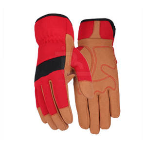 Guantes DE TRABAJO protectores de la mejor calidad Guantes de trabajo de cuero antideslizantes resistentes al desgaste para seguridad - Product Image 6