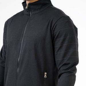 Sweat à capuche surdimensionné avec fermeture éclair pour hommes, pulls à capuche avec logo imprimé personnalisé, ensembles de survêtements d'automne de haute qualité - Product Image 5