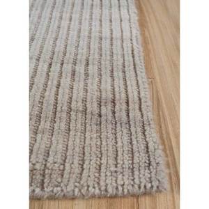 Tapis noués à la main en laine Thyme Ivory 9x12, style patchwork abstrait, design Tabriz rectangulaire pour la maison, le salon et le couloir - Product Image 4