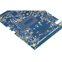 Penjualan Langsung Pabrik OEM ODM Papan Sirkuit Cetak Biru Pembuatan Motherboard Elektronik Pengembangan PCB Papan Sirkuit Cetak