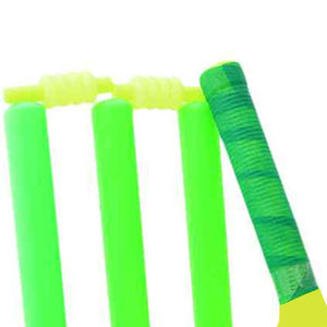 Kit de cricket unisexe, taille unique, léger, durable, avec logo personnalisé, en polyester et coton, design parent-enfant, y compris les piquets - Product Image 5