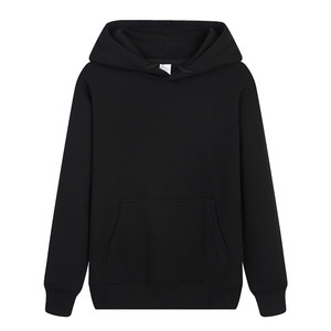 Sweat-shirt à capuche unisexe pour hommes avec logo Oem solide dessin blanc personnalisé décontracté sweat-shirt à capuche pour hommes - Product Image 5