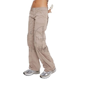 Pantalones deportivos para mujer, pantalones de chándal para gimnasio, pantalones de lana para entrenamiento, pantalones sólidos gruesos y cálidos para correr para mujer - Product Image 6