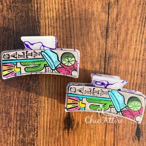 Nouvelle Arrivée Vente Chaude Western Élégant À La Main Outillé Gravé En Cuir Pinces À Cheveux En Cuir Griffe Cheveux Accessoires pour Femmes - Product Image 1