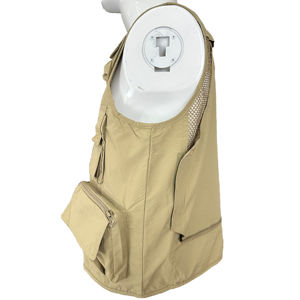 Gilet tactique pour homme, respirant, en maille, à séchage rapide, randonnée, pêche, photographie, style chinois, cargo, fermeture éclair, imperméable - Product Image 4