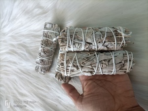 Bâtonnets de sauge blanche de californie de 4 pouces pour le nettoyage et le parfum de la maison, la méditation et les rituel de bavure sauge blanche cultivée - Product Image 2