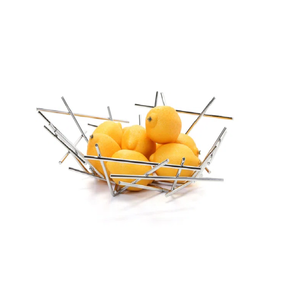 New Design Iron <b>Wire</b> <b>Basket</b> Stand Handicraft Powder Coated Fruit <b>Basket</b> Kitchenware Round Wholesale Manufacturer Exporter - Product Image 4