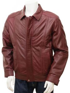 Blouson d'hiver personnalisé OEM pour homme, en toile de canard et cuir PU solide, avec fermeture éclair frontale et fermoir de pompier, style charpentier, en cuir de vachette - Product Image 3