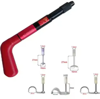 Pistolet à clous de plafond de 27mm avec tête à capuchon ronde tige en spirale fixation de câble conduit dispositif de fixation accessoires pour mur en béton