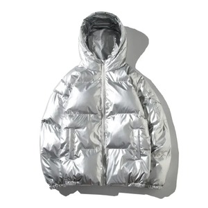 Hombres mujeres Parka 2024 invierno nuevo calor grueso con capucha impermeable chaqueta acolchada abrigo sólido Casual Streetwear prendas de vestir a prueba de viento - Product Image 4