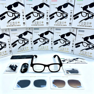 Lunettes intelligentes Gamegaga G1 MAX avec caméra anti-tremblement 8MP 1080P et étui de charge - Product Image 1