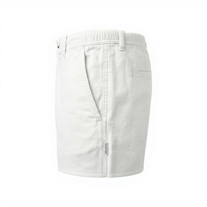 Shorts de basketball pour hommes, sportifs, en lin/coton, respirants, séchage rapide, taille haute, fermeture à cordon, sur mesure, logo personnalisé - Product Image 2