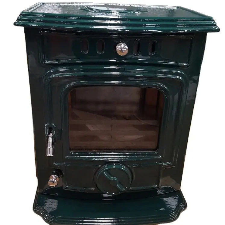 Оптовая продажа от производителя, европейская чугунная печь для домашнего отопления, Классический автономный камин для дровяного огонь