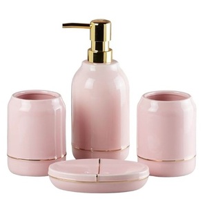 Ensemble de décoration de salle de bain en résine sirène Ensemble de décoration de salle de bain pour restaurants et hôtels de qualité supérieure Vente chaude au prix de gros - Product Image 4