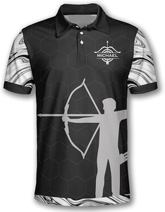 Camisetas de Tiro con Arco, Camisetas de Verano para Caza, Ofertas, Camisetas de Moda con Estampado 3D, Camisetas de Equipo de Tiro con Arco Totalmente Sublimadas - Product Image 5