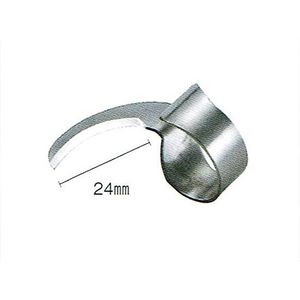 Coupe-récolte en acier inoxydable de type R pour fruits et légumes - Product Image 2