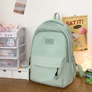 Cute Fruit Snail <b>Black</b> PU <b>Backpack</b> 20-36L Multiple Pockets Zipper Closure Unisex Daypack Softback Design <b>Waterproof</b> - Product Image 3