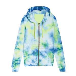 Sweat-shirts unisexes tie-dye de haute qualité 2025 – Personnalisables pour femme, streetwear d'hiver avec logo frontal, 100 % coton, anti-boulochage, respirants, coupe ample - Product Image 1